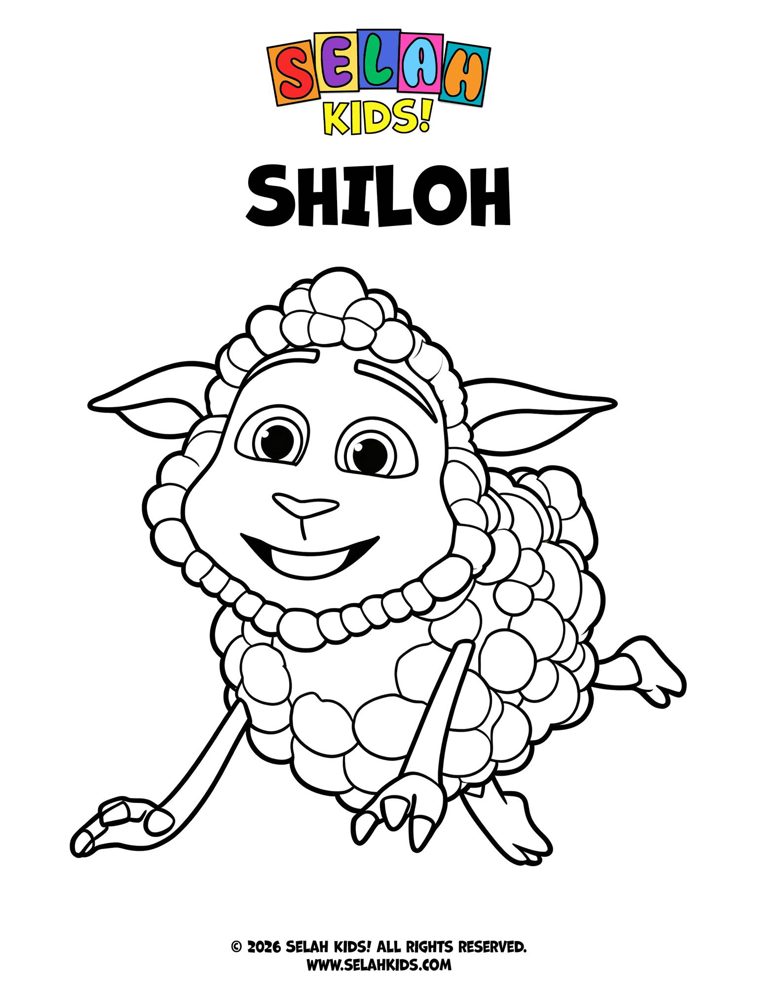 Shiloh Coloring Page